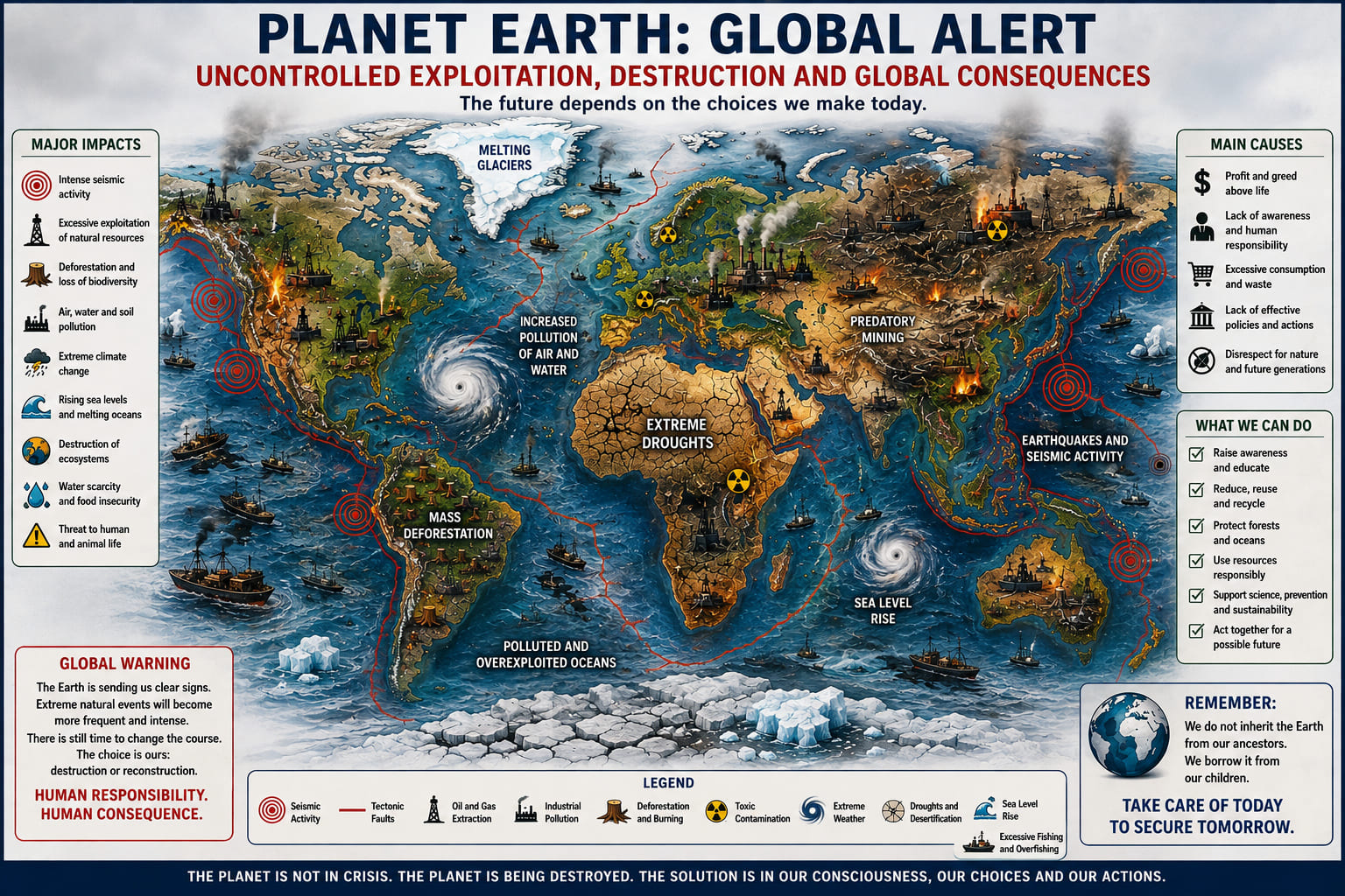 La planète Terre connaîtra d’importantes transformations à partir de 2026